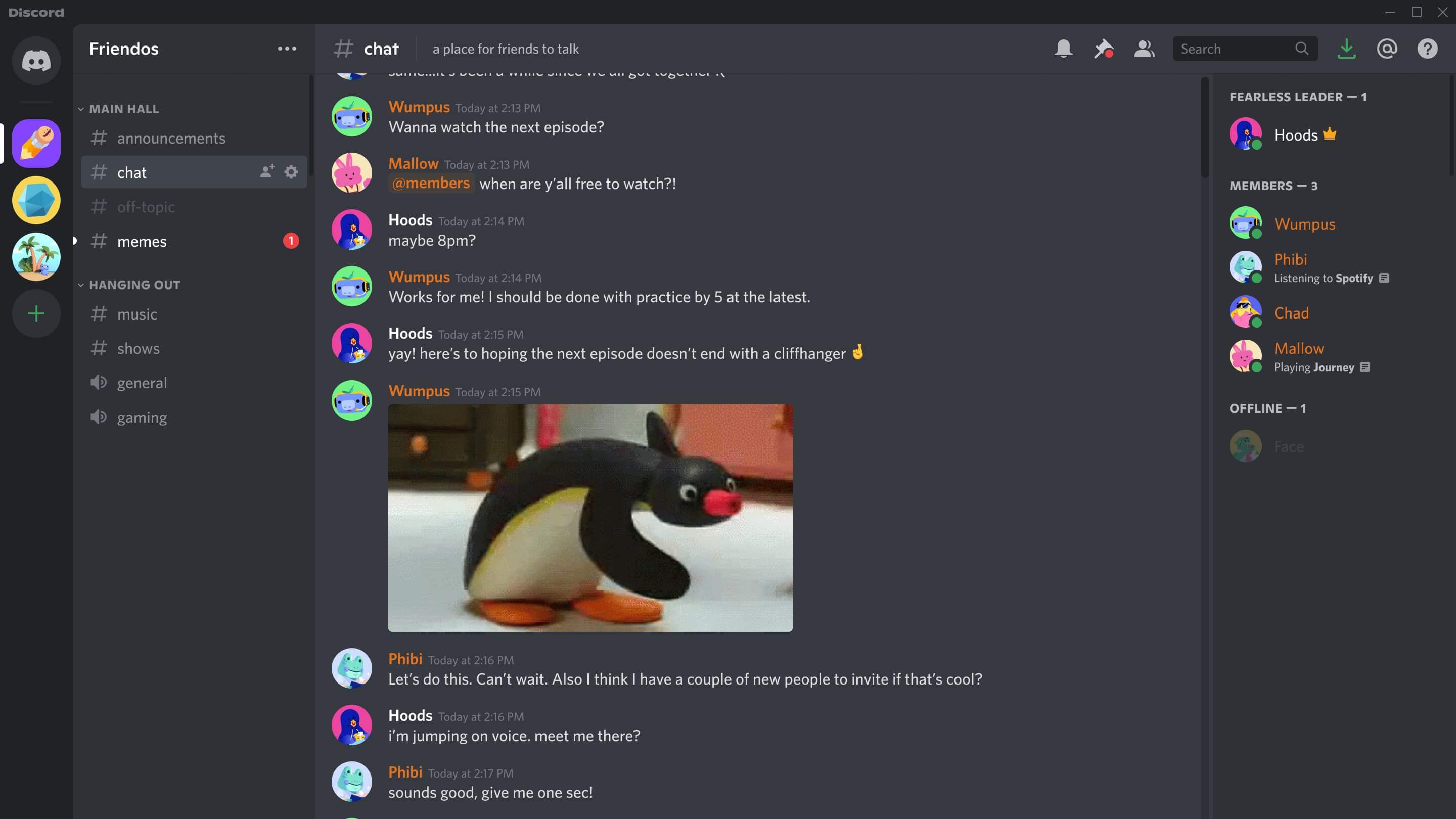 Chat de voz e vídeo